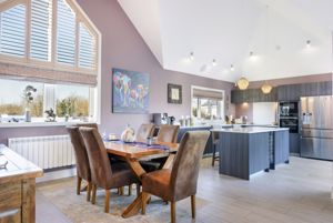 Open plan kitchen dining area- click for photo gallery
